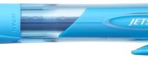 Uni-ball JetStream Sport SXN-150C-07 Boligrafo Retractil - Punta de Bola 0.7mm - Tinta Pigmentada Resistente al Agua y Luz - Secado Instantaneo - Color Azul Claro