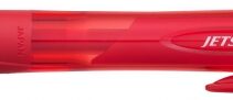 Uni-ball JetStream Sport SXN-150C-07 Boligrafo de Tinta Pigmentada - Punta de Bola 0.7mm - Retractil - Secado Instantaneo - Color Rojo