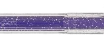 Uni-ball Signo Sparkling UM-120SP Boligrafo de Tinta Gel - Punta de Bola 1mm - Tinta Pigmentada Resistente al Agua y Luz - Efecto Purpurina - Color Violeta