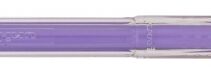 Uni-ball UM-120AC Signo Angelic Roller de Tinta Gel - Punta de Bola 0.7mm - Tinta Resistente al Agua y Luz - Escribe en Papel Negro y Blanco - Color Violeta