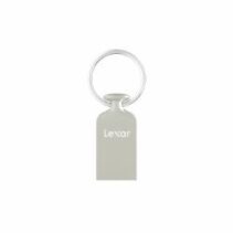 Lexar JumpDrive M22 Memoria USB 32GB - Transferencia Eficiente - Diseño Compacto y Portatil - Compatible con USB 3.0 y 2.0 - Color Plata