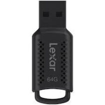 Lexar JumpDrive V40 Memoria USB 64GB - Almacenamiento Confiable - Interfaz USB 2.0 - Diseño Compacto y Portatil - Color Negro