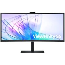 Samsung ViewFinity S65VC Monitor 34" LCD VA Curvo 1000R UltraWide WQHD 100Hz FreeSync - Webcam Integrada - Respuesta 5ms - Angulo de Vision 178º - USB-C