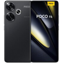 Poco F6 5G Smartphone Pantalla AMOLED 6.67" - 12GB - 512GB - Camara Principal 50MP - Bateria 5000mAh - Admite Carga de 90W - Color Negro