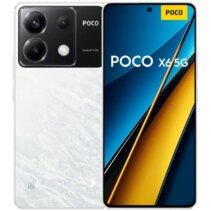 Poco X6 5G Smartphone Pantalla AMOLED 6.67" 1.5K - 12GB - 256GB - Camara Principal 64MP - Bateria 5000mAh - Admite Carga de 67W - Color Blanco