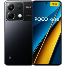 Poco X6 5G Smartphone Pantalla AMOLED 6.67" 1.5K - 8GB - 256GB - Camara Principal 64MP - Bateria 5000mAh - Admite Carga de 67W - Color Negro