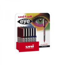 Uni-ball Eye Micro UB-150 Expositor de 36 Boligrafos de Tinta Liquida - Punta de Bola 0.5mm - Tinta Resistente al Agua y Luz - Sistema de Control de Tinta - Ventana de Nivel de Tinta - Colores Surtidos