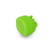 SPC Sounds Pups Dino Altavoz Bluetooth 3W - Autonomia de hasta 3h - Manos Libres - Ranura MicroSD - Color Verde