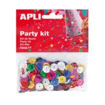 Apli Confeti Lentejuela - Ideal para Fiestas y Manualidades - Colores Surtidos