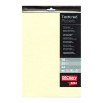 Apli Pack de 25 Hojas de Papel Pergamino A4 - 95gr - Diseño Doble Cara - Ideal para Invitaciones