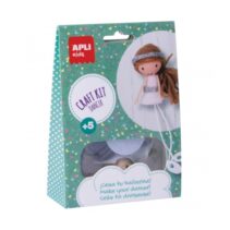 Apli Mini Kit de Manualidades Bailarina - Reduce el Estres - Aumenta la Autoestima - Mejora la Memoria - Desarrolla la Coordinacion - Enriquecimiento Personal