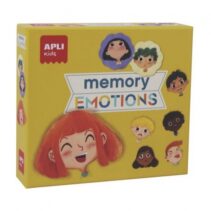 Apli Memory Emotions - Estimula la Memoria - Enseña a Expresar Emociones - Piezas Resistentes y Seguras - Mejora Concentracion y Habilidades