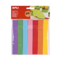 Apli Tiras de Papel - 30 Tiras por Color - Perfectas para Decoraciones