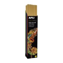 Apli Rollo de Papel Kraft - 70gr - Fibras Naturales - Alta Resistencia - Homogeneidad de Color - Ideal para Manualidades y Embalajes - Color Naranja