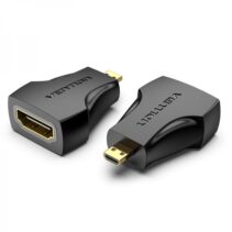 Vention Adaptador Micro HDMI Macho a HDMI Hembra - Color Negro