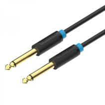 Vention Cable Estereo Jack 6.5 Macho a Jack 6.5 Macho - 2m - Color Negro