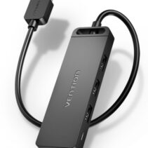 Vention HUB 4 en 1 USB 2.0 a 4xUSB - 0.5m - Color Negro