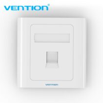 Vention Placa de Pared Tipo 86 - 1 Puerto RJ45 - Conexion Ethernet