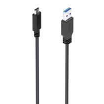 Aisens Cable USB 3.1 Gen2 10Gbps - Conector USB-C a USB-A - Carga hasta 3A - Transferencia 10Gbps - Compatible Thunderbolt 3 - Color Negro