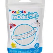 Pack Carioca Modelight Pasta de Moldear Super Ligera - Elastica y Maleable - Se Seca al Aire - No Ensucia las Manos - Color Blanco