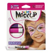 Carioca Mask Up Pack de 3 Colores para la Piel Princess - Colores Brillantes - Lavables - Base Agua - Incluye Dos Tutoriales Paso a Paso - Color Varios