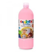 Carioca Botella Tempera 1000ml - Colores Superlavables - Faciles de Mezclar - Aplicable en Materiales Porosos - Alta Opacidad - Color Rosa