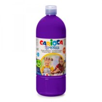 Carioca Botella de Tempera - 1000ml - Colores Superlavables - Faciles de Mezclar - Aplicable en Materiales Porosos - Alta Opacidad - Color Morado