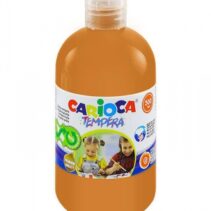 Carioca Botella de Tempera - 500ml - Colores Superlavables - Faciles de Mezclar - Aplicable en Materiales Porosos - Alta Opacidad - Color Oro