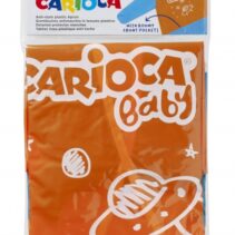 Carioca Delantal Baby 2-4 Años - Impermeable - Manga Larga - Bolsillos - Lavable a Maquina - Cierre con Velcro - Zona para Nombre - Color Varios