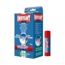 Instant Classic Barra de Pegamento 20grs - Apto para Uso Infantil y/o Domestico - Lavable - Sin Disolventes