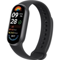 Xiaomi Mi Smart Band 9 Pulsera de Actividad Pantalla AMOLED 1.62" - Bluetooth 5.4 - Mas de 150 Modos Deportivos - Funciones de Vigilancia de la Salud - Ajuste Inteligente del Brillo de la Pantalla - Autonomia hasta 18 Dias - Color Negro