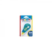 Carioca Corrector de Cinta 8mx5mm - Ideal para Cualquier Tipo de Papel - Color Blanco