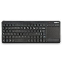 NGS Teclado con Touchpad con Teclas Multimedia Inalambrico 2.4GHz - Layout Frances - Color Negro