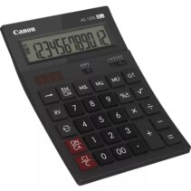 Canon AS-1200 Calculadora de Sobremesa con Pantalla LCD de 12 Digitos - Funciones de Calculo de Recargo (MU)