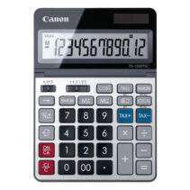 Canon TS-1200TSC Calculadora de Sobremesa con Pantalla LCD Ajustable de 12 Digitos - Realiza Calculos de Costos