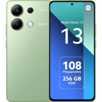 Xiaomi Redmi Note 13 Smartphone Pantalla AMOLED 6.67" - 8GB / 256GB - Camara Principal 108MP - Bateria 5000mAh - Admite Carga de 33W - Color Verde