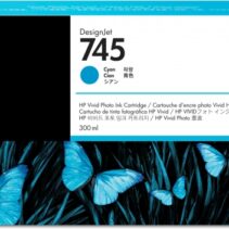 HP F9K03A Cyan Cartucho de Tinta Original - 745