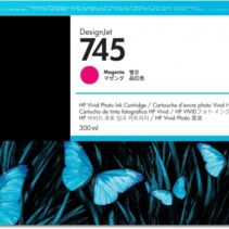 HP F9K01A Magenta Cartucho de Tinta Original - 745