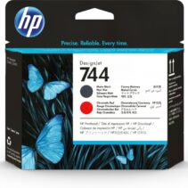 HP F9J88A Negro Mate y Rojo Cabezal de Impresion Original - 744