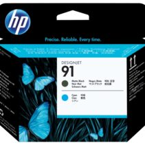 HP C9460A Negro Mate y Cyan Cabezal de Impresion Original - 91