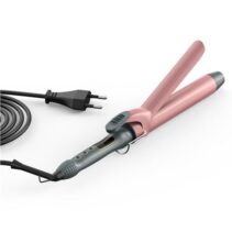 XO Plancha de Pelo Profesional - Pantalla de Visualizacion - Potencia 45-65W - Apagado Automatico 60 Min - Temperatura 80-230°C - Elemento Calefactor de Aluminio y Ceramica - Color Rosa