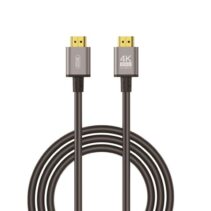 XO Cable HDMI - Resolucion 4K - Alta Velocidad - Conectores Chapados en Oro - Compatible con Multiples Dispositivos - Color Negro