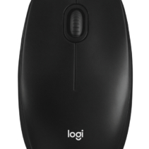 Logitech M100 Raton USB 1000dpi - 3 Botones - Uso Ambidiestro - Cable de 1.80m - Color Negro