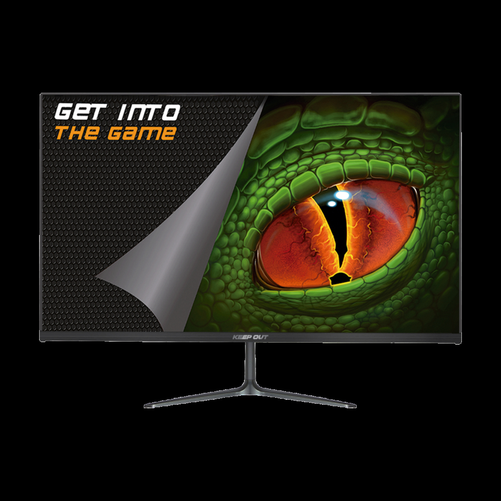 KeepOut Monitor Gaming 23.8" LED IPS FullHD 1080p 180Hz - Respuesta 1ms - Angulo de Vision 178º - 16:9 - Altavoces 6W - HDMI 2.0