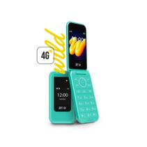 SPC Wild Telefono Movil 4G con Pantallas Principal 2.8" Exterior 1.77" y Tapa - Camara