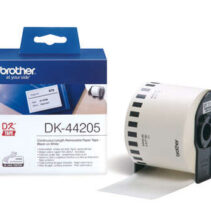 Brother DK44205 - Etiquetas Removibles Originales de Tamaño personalizado - Ancho 62mm x 30