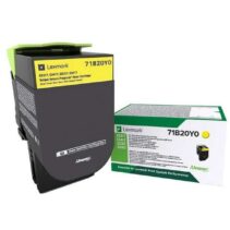 Lexmark CS317/CS417/CS517/CX317/CX417/CX517 Amarillo Cartucho de Toner Original - 71B20Y0/71B0040