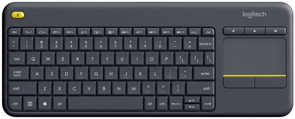 Logitech K400 Plus Teclado Inalambrico Touchpad - PC