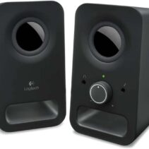 Logitech Z150 Altavoces Multimedia 2.0 6W - Entrada Jack 3.5mm - Toma de Auriculares - Cable de 1.80m - Color Negro