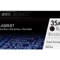 HP CB435A Negro Pack de 2 Cartuchos de Toner Originales - 35A